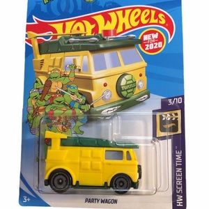 Hotwheels Ninja Turtles Party Wagon